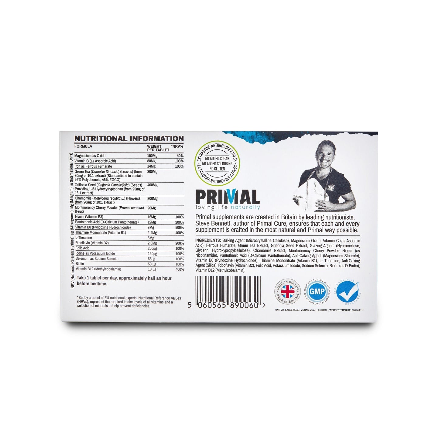 Primal Supplements Sleep Naturally (primal Sleep Aid)