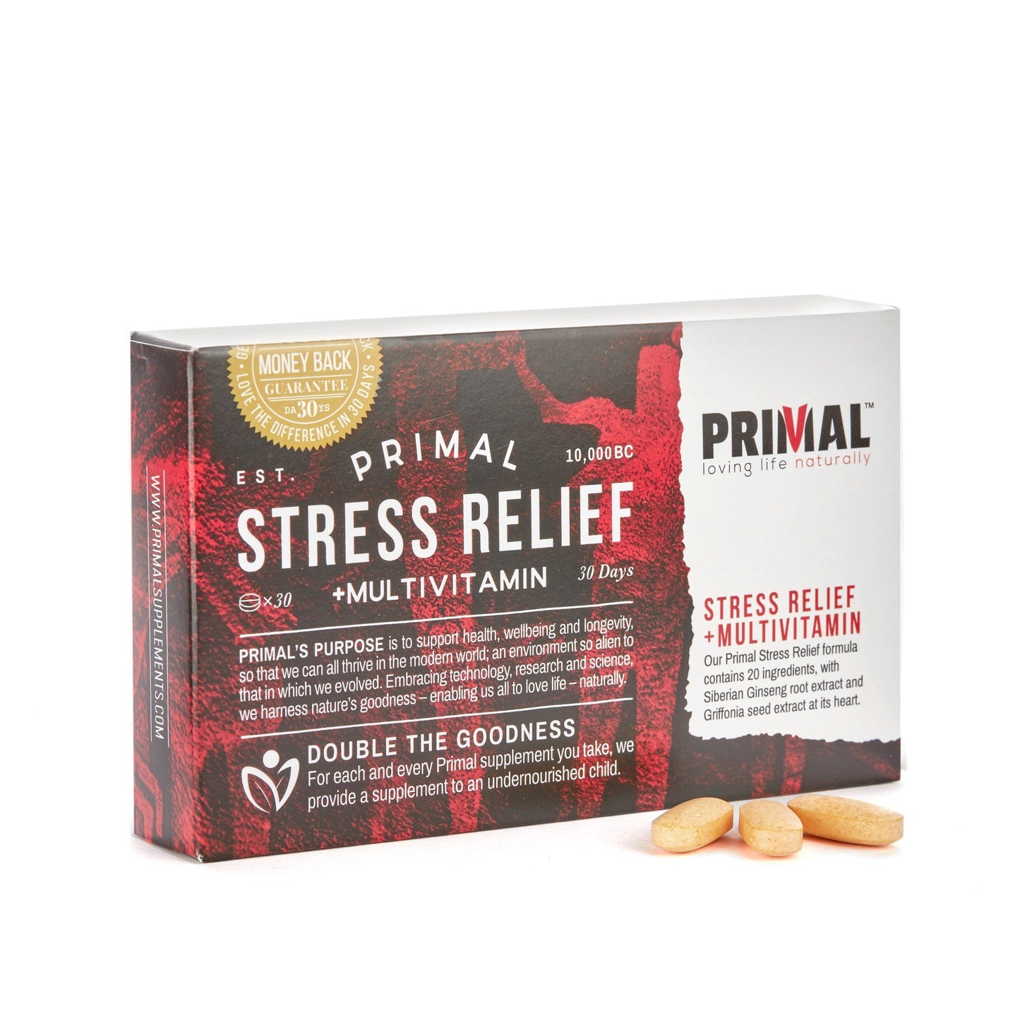 Primal Supplements Stress Relief