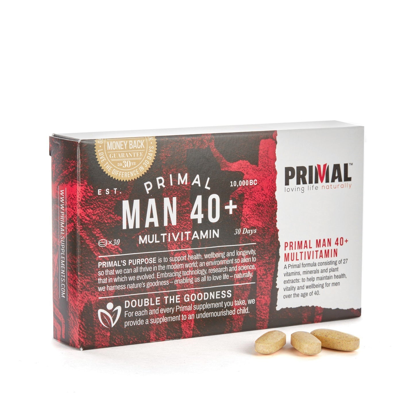 Primal Supplements Man 40+ (primal Multivitamin)