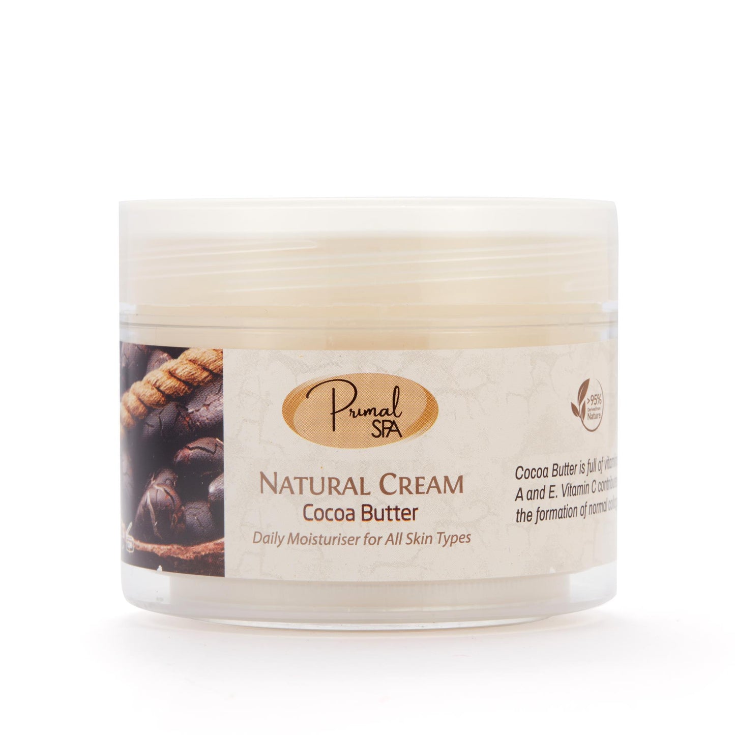 Natural Cream with Cocoa Butter