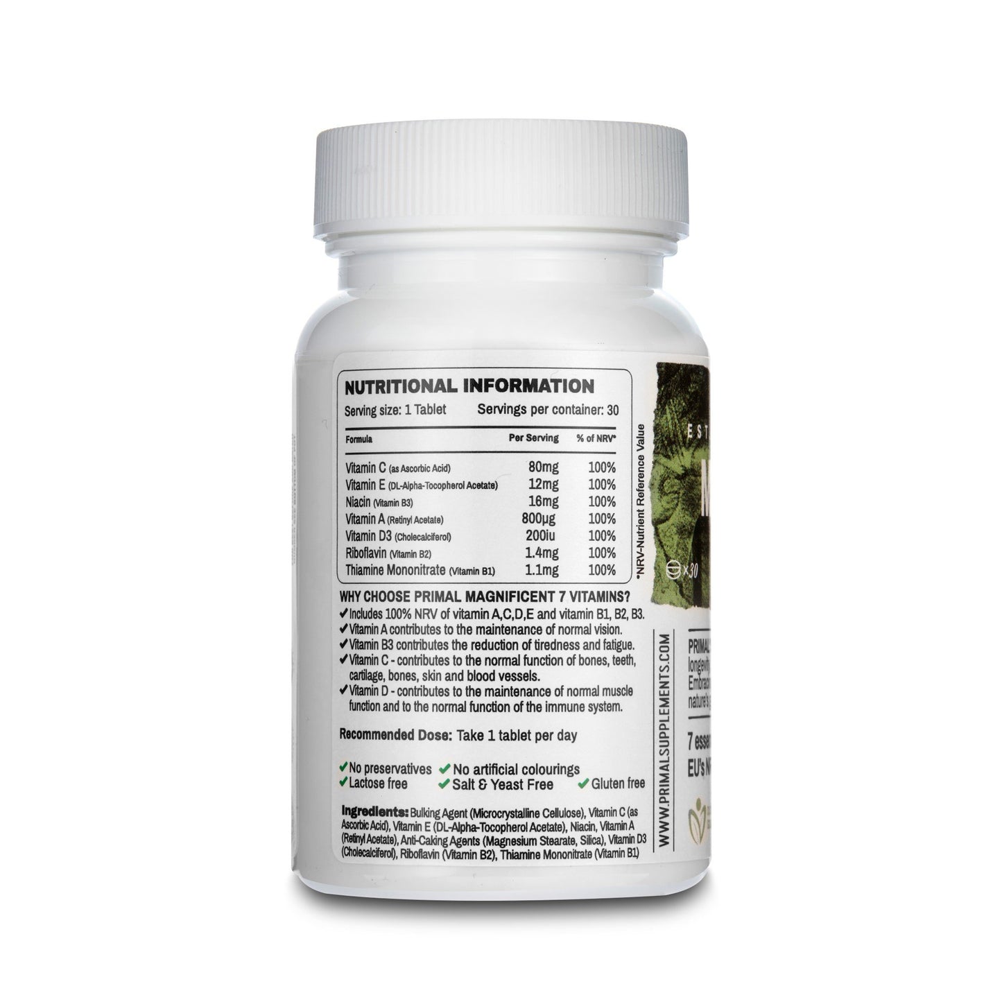 Primal Supplements Magnificent Seven By Primal