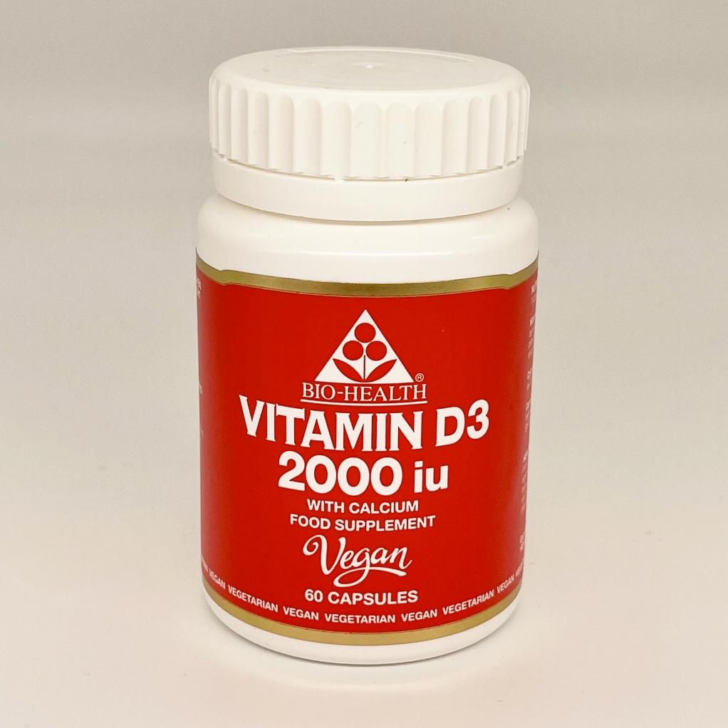 Vitamin D3 2000iu Vegan 60's