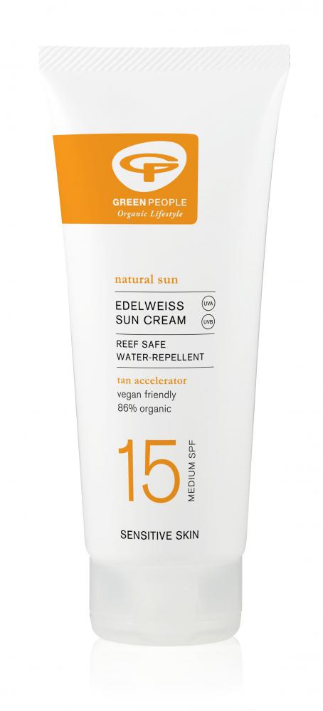 Edelweiss Sun Cream 15 Medium SPF (Sensitive) 200ml