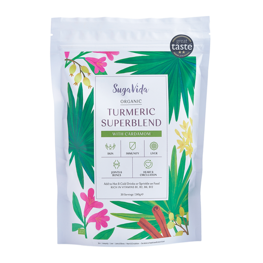 Lakadong Turmeric Superblend with Cardamom 240g
