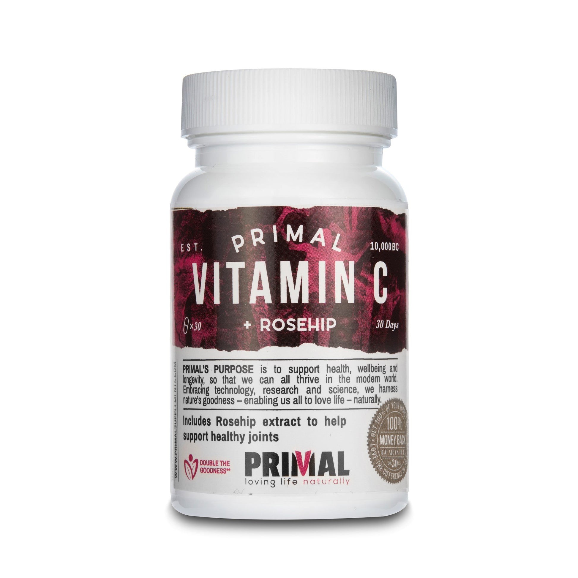 Primal Supplements Vitamin C &amp; Rosehip