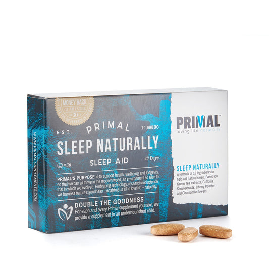 Primal Supplements Sleep Naturally (primal Sleep Aid)