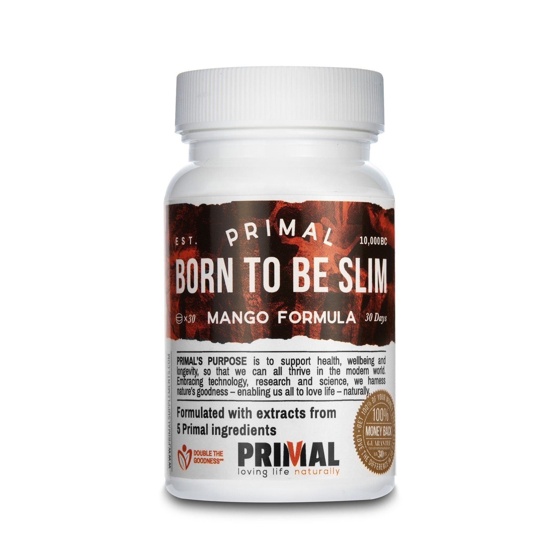 Primal Supplements Born To Be Slim (mango)