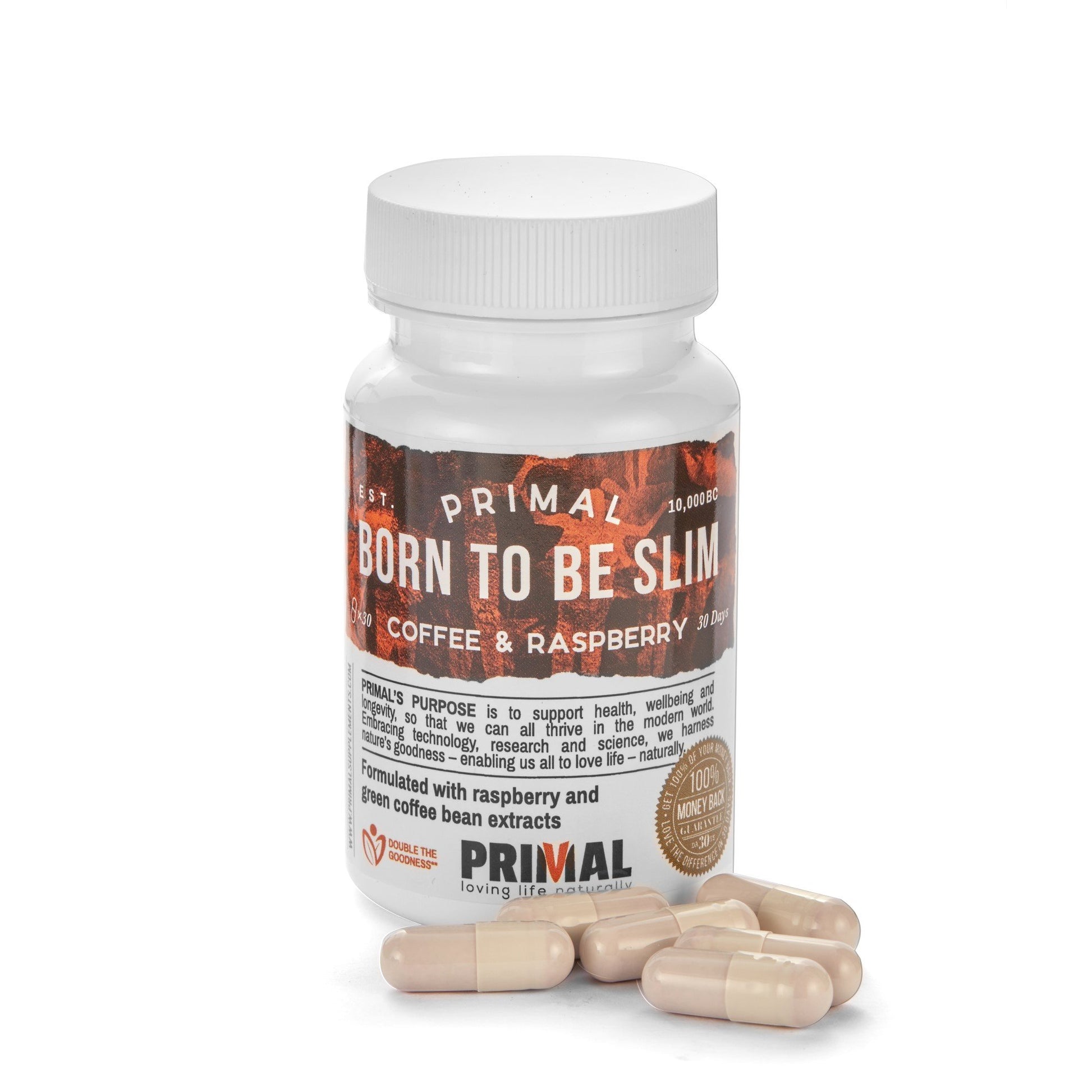 Primal Supplements Born To Be Slim (coffee &amp; Raspberry)