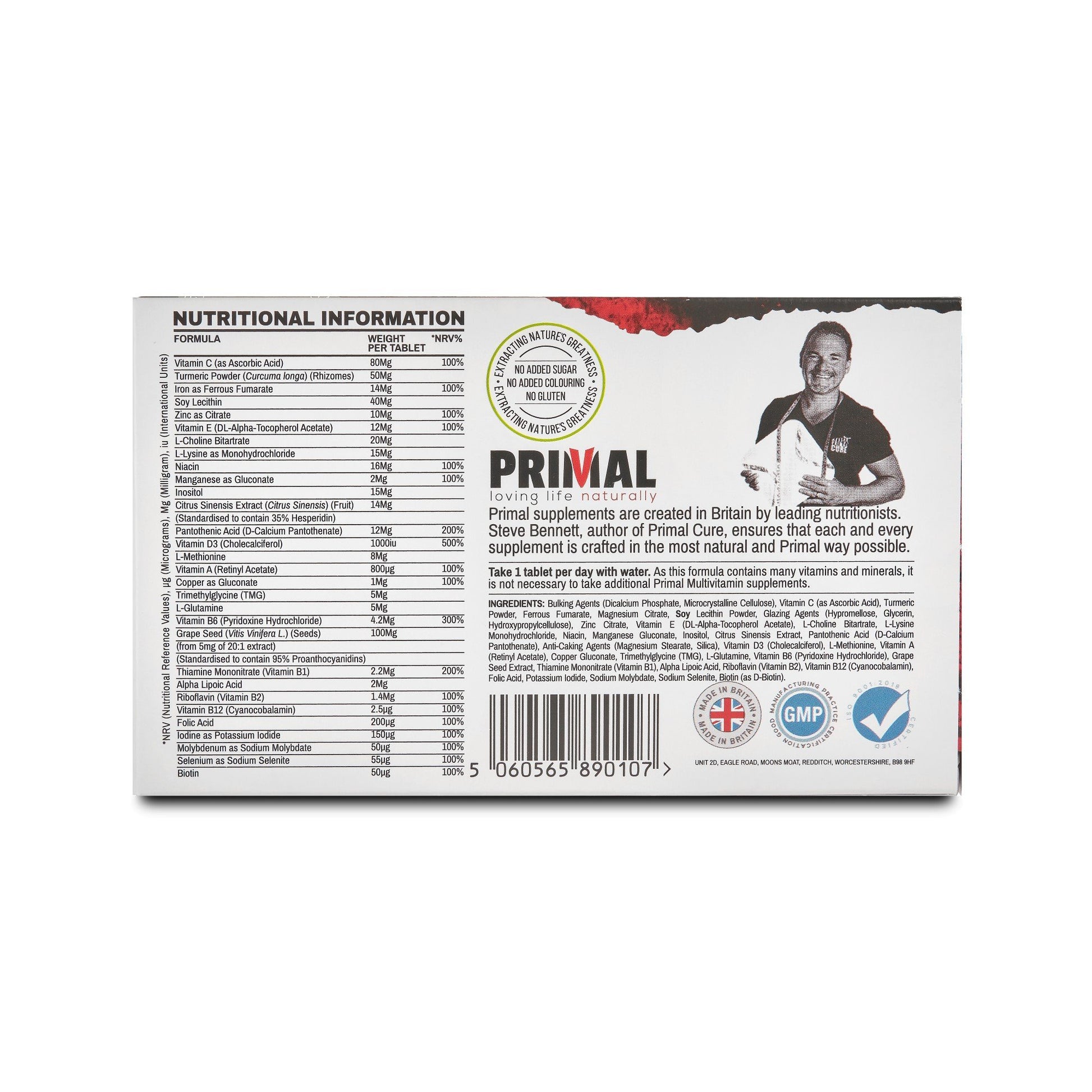 Primal Supplements Multivitamin Ultimate Plus