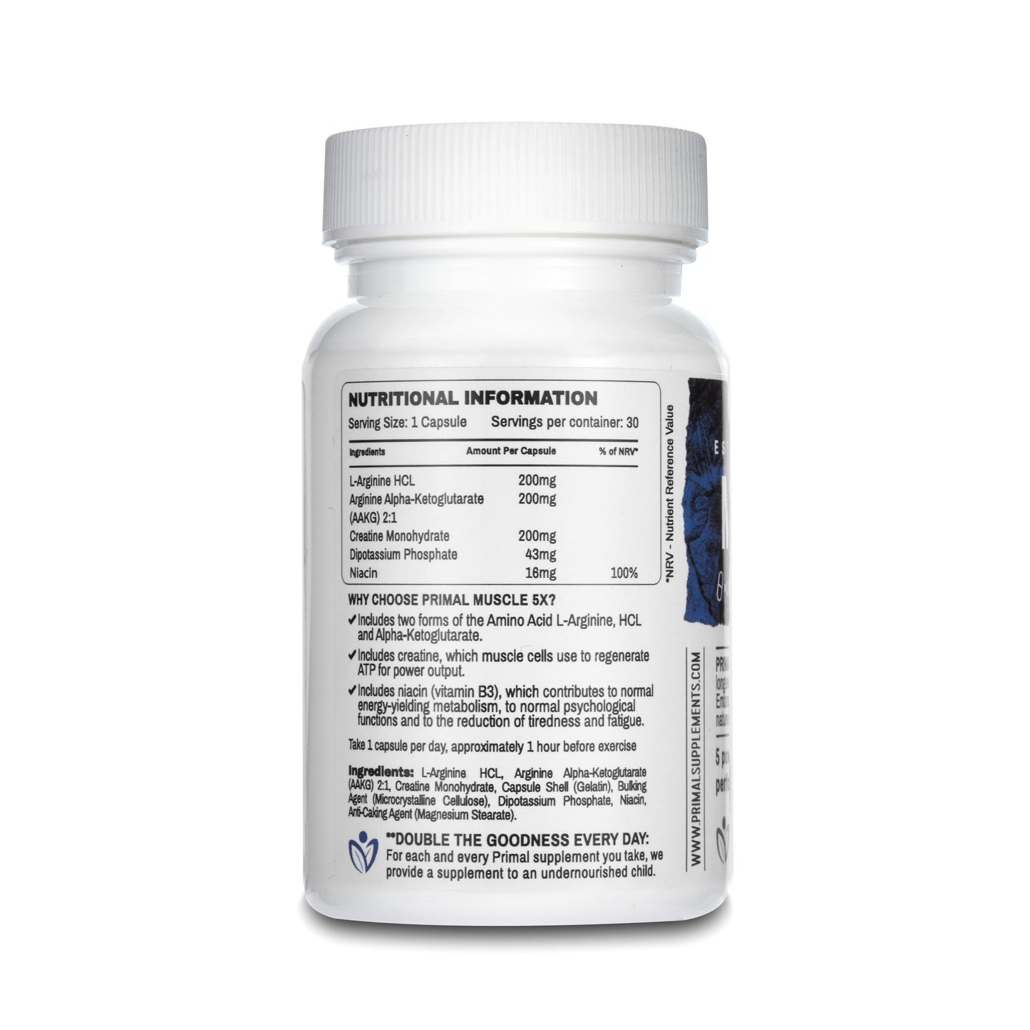 Primal Supplements Muscle 5x