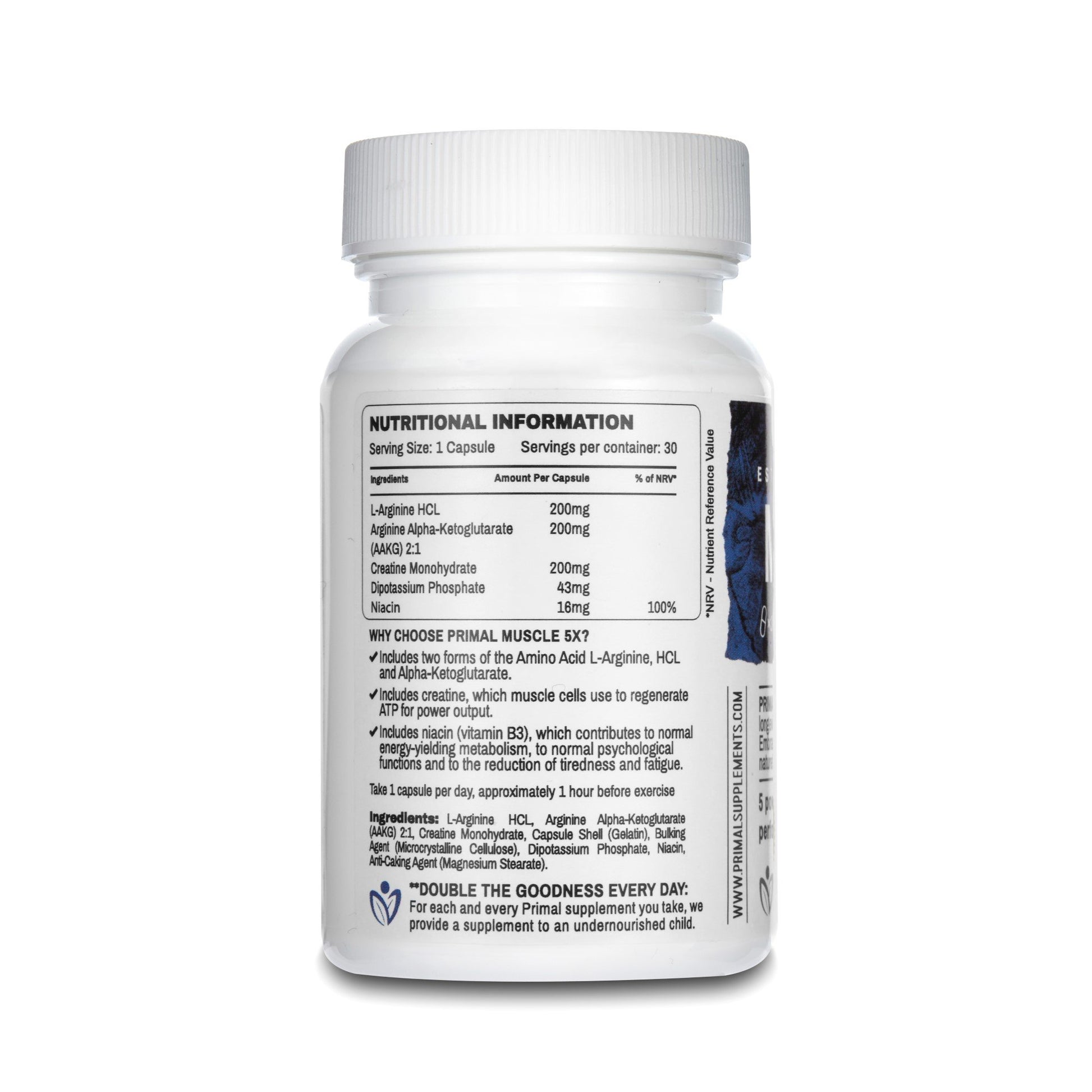 Primal Supplements Muscle 5x