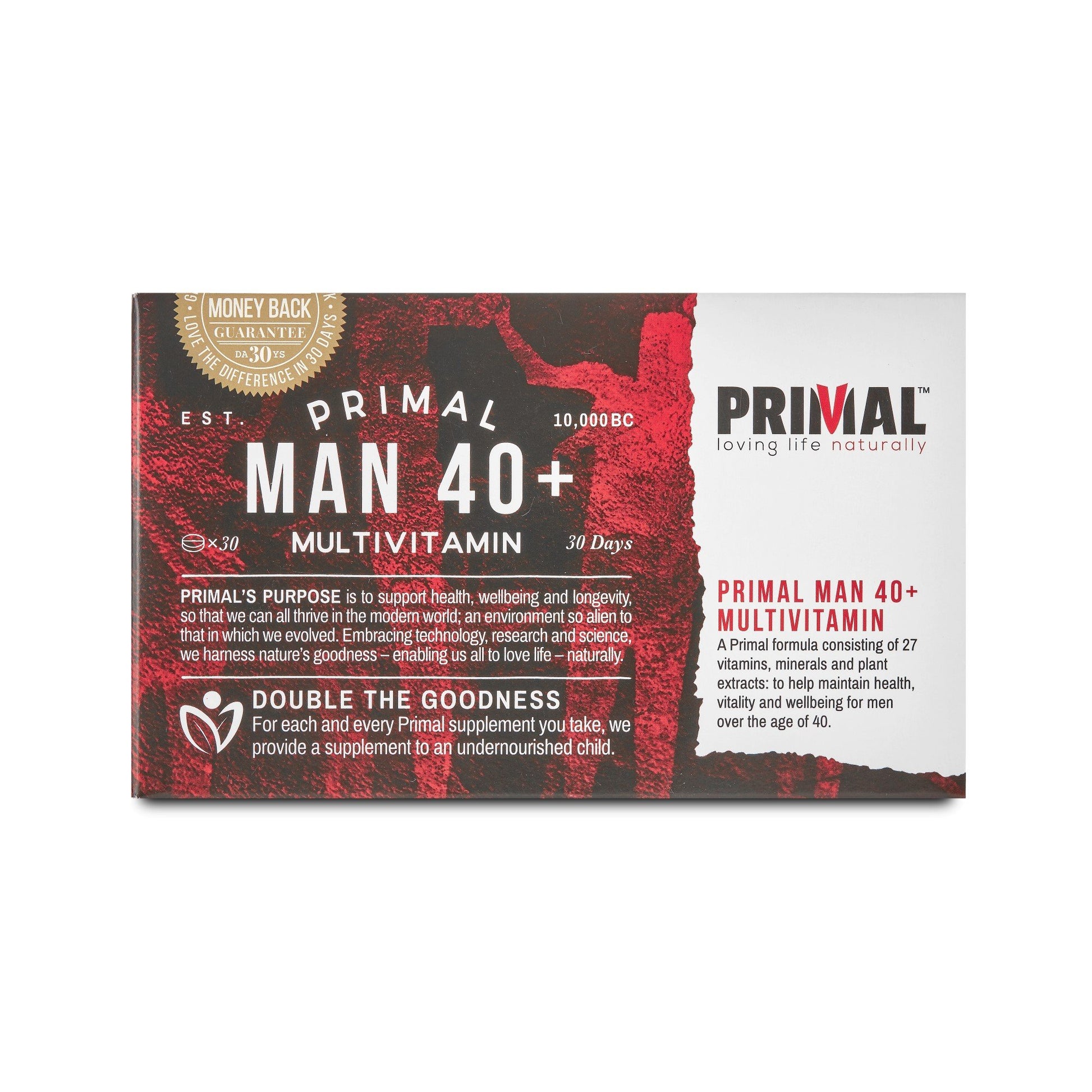 Primal Supplements Man 40+ (primal Multivitamin)