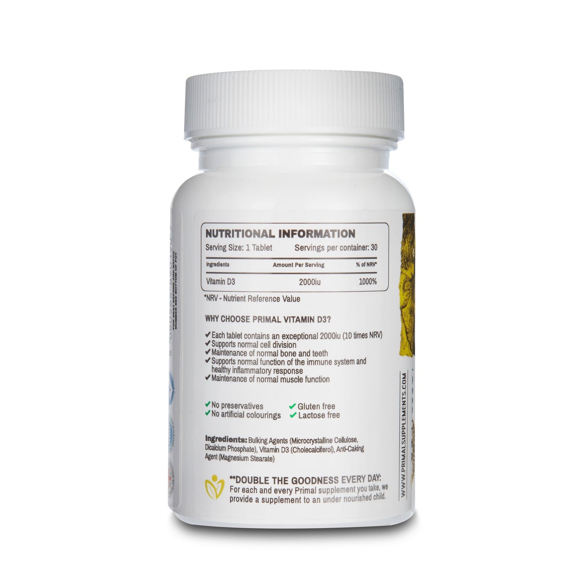 Primal Supplements Vitamin D3