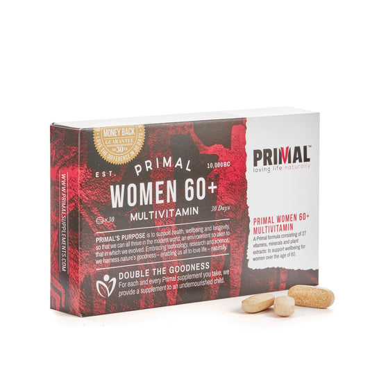 Primal Supplements Women 60+ (primal Multivitamin)