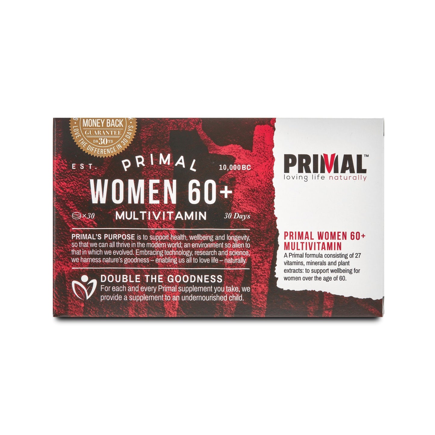 Primal Supplements Women 60+ (primal Multivitamin)