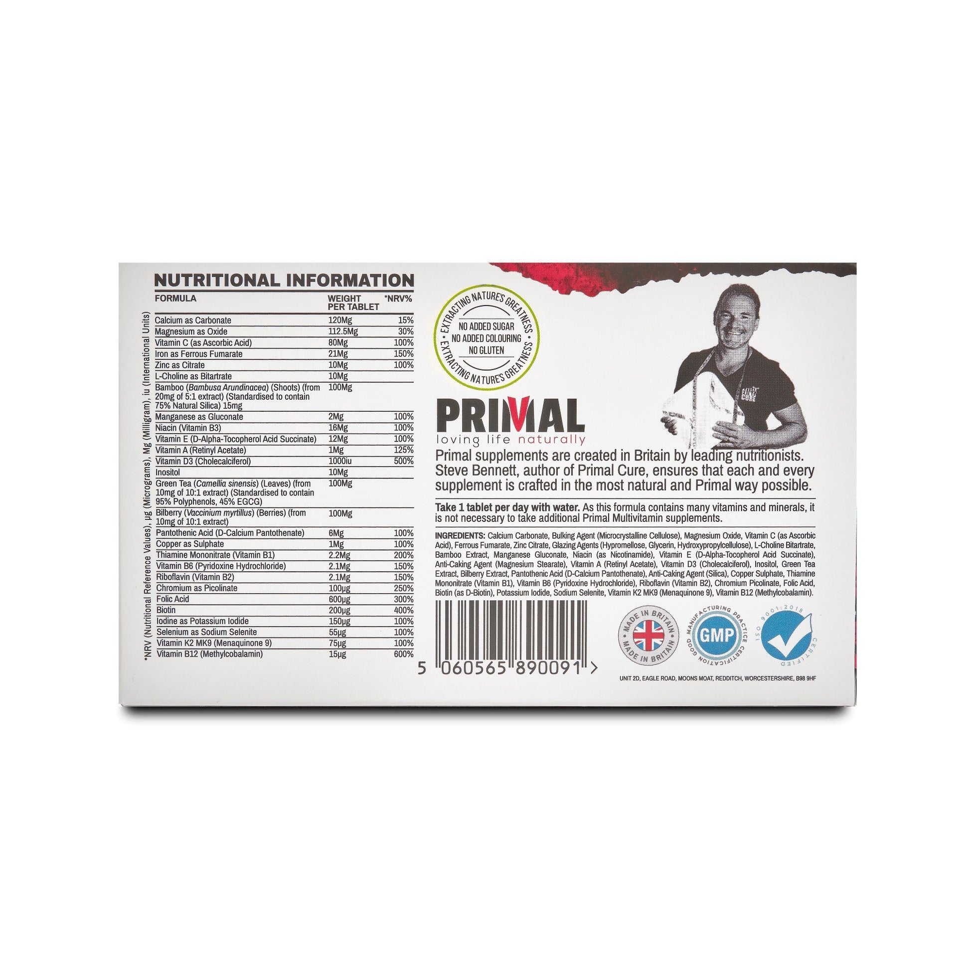 Primal Supplements Women 60+ (primal Multivitamin)