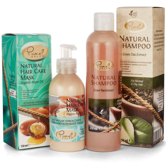 Green Tea Shampoo and Argan Hair Conditioner Set #2